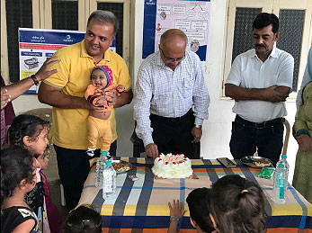 Celebrating successful treatment of 200 SAM children